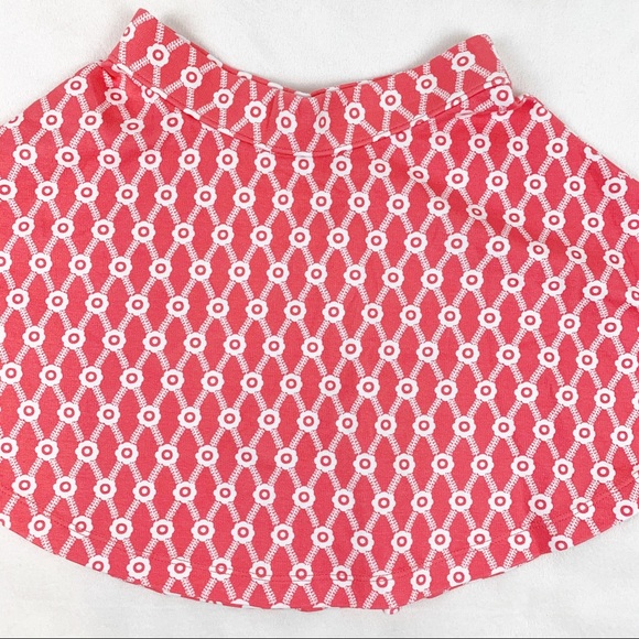 Janie and Jack floral circle skirt in orange - Picture 2 of 5